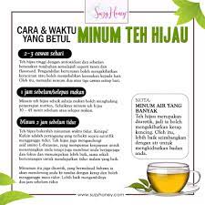 Teh ini menjadi pilihan banyak orang karena memang mampu memberikan efek menenangkan. Waktu Sesuai Minum Teh Hijau Memerui