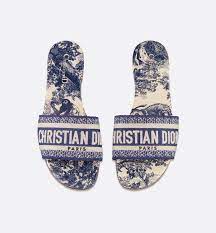 Apr 05, 2019 · buy and sell authentic dior b23 high top logo oblique shoes 3sh118yjp_h069 and thousands of other dior sneakers with price data and release dates. Dway Mule Blue Cotton Embroidery Products Dior Dior Dior Sandals Womens Fashion Shoes