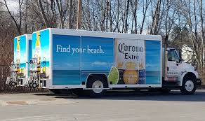 Corona Extra Beer Origlio Beverage Company Delivery Trucks Ready For Delivery At Eclipse Fleet Service In Nanticoke Pennsylvania Hts Hand Trucks Trucks Fleet