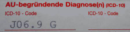 Icd 10 Diagnoseschlussel
