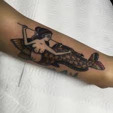 These tattoos are not just for display. Traditional Mermaid Tattoos Cloak And Dagger Tattoo London