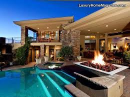 More images for arizona houses with pools » Custom Desert Lodge Style Home Scottsdale Az House And Home Magazine Lodge Style Home House Design