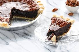 Chocolate Fudge Pecan Pie Love And Olive Oil Recipe Chocolate Fudge Fudge Favorite Pie