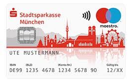 Diese nummer ist in aller regel 16. Sparkassen Card Debitkarte Stadtsparkasse Munchen
