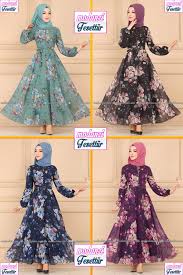 2020 Modaselvim Sifon Tesettur Elbise Modelleri 6 Moda Selvim Sifon Elbise Modelleri Kleid Sifon Elbise Elbise Elbise Modelleri