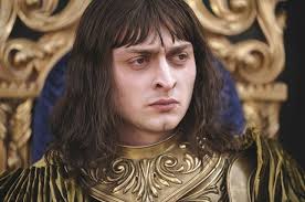 Simon Larvaron as King Charles VIII of France in Borgia Faith and Fear