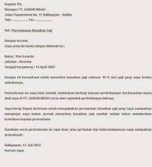 Tapi, apakah anda tahu seperti apa contoh slip gaji karyawan yang benar? Surat Rasmi Kenaikan Gaji Resepi Book I