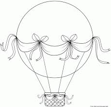 In the complex hot air balloon coloring pages, the air balloons often feature numbers, words and alphabets to help kids learn to read. Hot Air Balloon Coloring Pages Free Printable Coloring Home