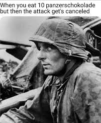 Speedy chocolate werks! .. But May 1945 was the wurst comedown ever ????