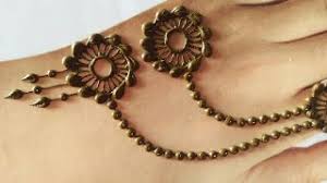 Simple round design henna for hands 2020. Best Of Mehndi Designs Chain Style Free Watch Download Todaypk