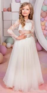 Birthday Dresses For Teens I Found Some Amazing Stuff Open It To Learn More Don T Wait Http M Dhgate Com Product 2016 Two Pieces Flower Girl Dresses Girls Ball Gown Birthday Dresses