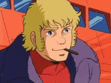 Space Adventure Cobra Dominique GIF