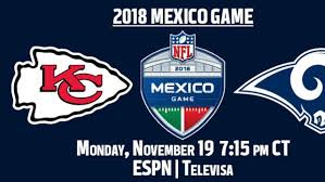 Use the espn draft kit read fantasy blogs watch video or listen to espn fantasy podcasts. El Chiefs Vs Rams En La Ciudad De Mexico Se Jugara En Lunes Por La Noche Deportes National Football League Tudn Univision