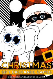 Seat everyone participating in the gift exchange game in a circle. Christmas Gift Exchange Games Sunshine And Rainy Days