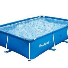 Bestway Rectangular 10ft X 6 5ft X 26in Deluxe 56043us Splash Frame Kids Pool Wish Rectangular Pool Kid Pool Children Swimming Pool