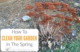 I generally get started with my spring cleaning by going through the clutter in my house, getting rid of things i don't need, and packing away the winter stuff. Spring Garden Clean Up Checklist Cleaning Tips