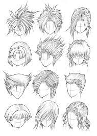 Male Anime Hairstyles Drawing At Paintingvalley In 2021 Anime Hair Manga Hair Boy Hair Drawing