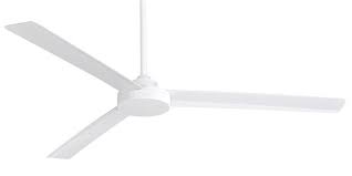 Create a refreshing breeze for larger spaces with this 72 xtreme large ceiling fan with nine aluminum blades. Minka Aire F524 Whf Roto White 52 Ceiling Fan With Wall Control Laurel Home
