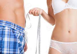 Close-up Of Woman In Lingerie Measuring Man's Penis Length Stock Photo,  Picture and Royalty Free Image. Image 21864246.