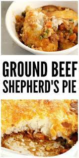 The Best Easy Ground Beef Shepherd S Pie Recipe Recipe Shepherds Pie Recipe Easy Shepherds Pie Sheppards Pie Recipe