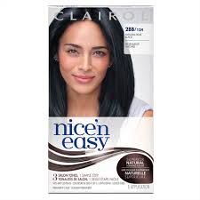 Find out more about permanent blue hair dye and get the scoop on temporary blue hair dye. Clairol Nice N Easy Permanent Hair Color 2bb 124 Natural Blue Black 1 Kit Walmart Com Walmart Com