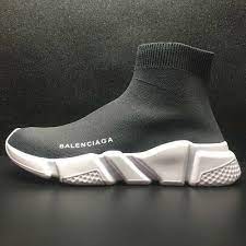 The balenciaga speed sneaker is not only an extremely sleek silhouette it's also incredibly comfortable. Saintpablo Auth Bnib Balenciaga Speed Trainer Grey Balenciaga Shoes Fashion Shoes Sneakers Balenciaga Speed Trainer