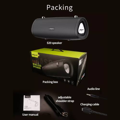 Zealot S39 Super Bass Bluetooth Speaker – VipVendor