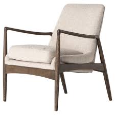 Olena Mid Century Beige Cedar Lounge Chair Mid Century Modern Chair Midcentury Modern Dining Chairs Leather Dining Room Chairs