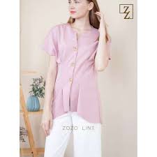 Baju korea asli dari pabrik baju korea asli jk2, menghadirkan busana kerja wanita korea berbahan cotton korea pilihan. Jual Atasan Top Kemeja Model Blouse T109 Cewek Wanita Kerja Formal Casual Milenial Premium Korea Terbaru Juni 2021 Blibli