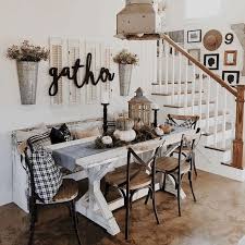 Maybe you would like to learn more about one of these? 100 Best Farmhouse Dining Room Decor Ideas 165 Dining Room Small Farmhouse Style Dining Room Modern Farmhouse Dining Room