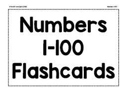 Well, you won't always use your chips or beans to teach your kids, right? Numbers 1 100 Flashcards And Tracker By Small Town Sped Tpt