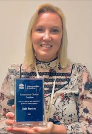 Honoured to be nominated and selected for this award for Exceptional  Clinical Practice.