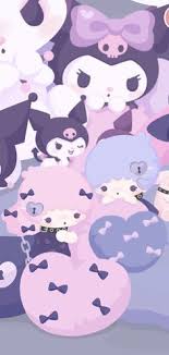 Download kurumi wallpaper and make your device beautiful. 150 Kuromi Ideas Sanrio Wallpaper Hello Kitty My Melody Wallpaper