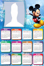 Mickey Disney Calendar 2019 Frame Photo Montage Free Online Disney Calendar Kids Calendar Photo Frames For Kids