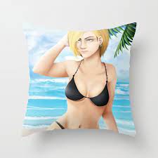 Android 18 body pillow
