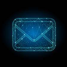Logo Mail Forms Lines Triangles And Particle Style Design Illustration Vector Neon Logo Illustration Design Neon Signs Set of blue navigation web icons. pinterest