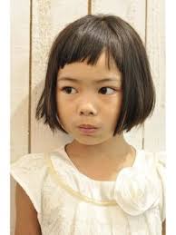 インコンプリート in complete キッズ ショートバングボブ キッズ ヘアスタイル 女の子 子供髪型 女の子 キッズ髪型