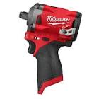 M12 FUEL 12V Lithium-Ion Brushless Cordless Stubby 1/2-Inch Impact Wrench (Tool-Only) 2555-20 Milwaukee Tool