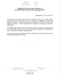 Most of the increase came from. Nafta Office