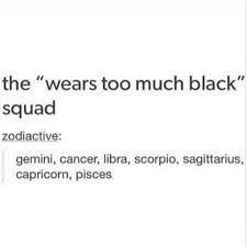 Cancer men aren't suckers for hair color, they're suckers for hair texture, so if you're trying to attract a cancer man, the best thing you can do is embrace your curls if you have them. Black Is My Favorite Color I Can T Buy Anything Without Seeing How It Looks In Black Zodiac Signs Horoscope Zodiac Sign Traits Zodiac Signs Gemini