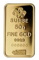 As one of the foremost ways to hedge against inflation, gold bullion is both collectible and profitable. Pamp Suisse 50 Gram Gold Bars