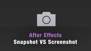 Snapshot, free and safe download. After Effects Snapshot Vs Screenshot