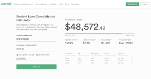 Check spelling or type a new query. Student Loan Consolidation Calculator See Your New Payment Earnest