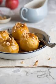 Roasted Pink Lady Apples With Butterscotch Sauce Pink Lady Apples Recipes Apple Dessert Recipes Apple Recipes Easy