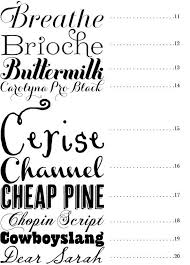 50 Best Fonts Snippet Ink Wedding Blog Cool Fonts Typography Fonts Lettering Fonts