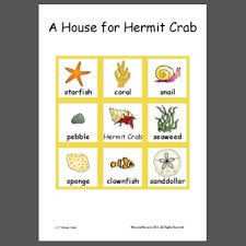 A house for hermit crab by eric carle (week 1) idea bubble (week 1) reference images for students choice of animals and possible habitat 1. A House For Hermit Crab