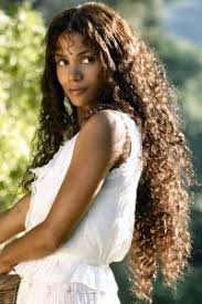 Halle Berry With Super Long Curly Wig Curly Hair Styles Long Hair Styles Hair Styles