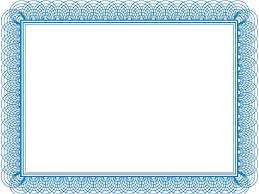 The excellence of the person in a particular field is really necessary for his progression and for the betterment of the company. Blue Renaissance Border Google Kereses Certificate Border Certificate Background Border Templates
