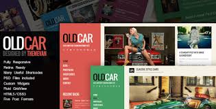 Whether you want to blog as a side hobby or for a business venture, it's essential to find the right platform and theme for your blogging needs. Oldcar Responsive Blog Grid Wordpress Theme By Themevan Themeforest