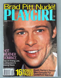 1997 Brad Pitt Playgirl Magazine